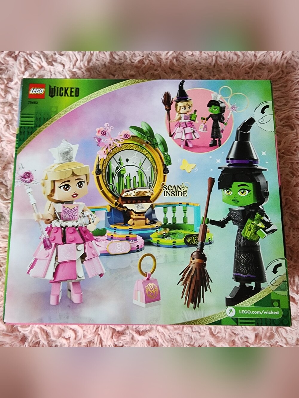 LEGO Wicked Glinda & Elphaba Playset - Pink & Green